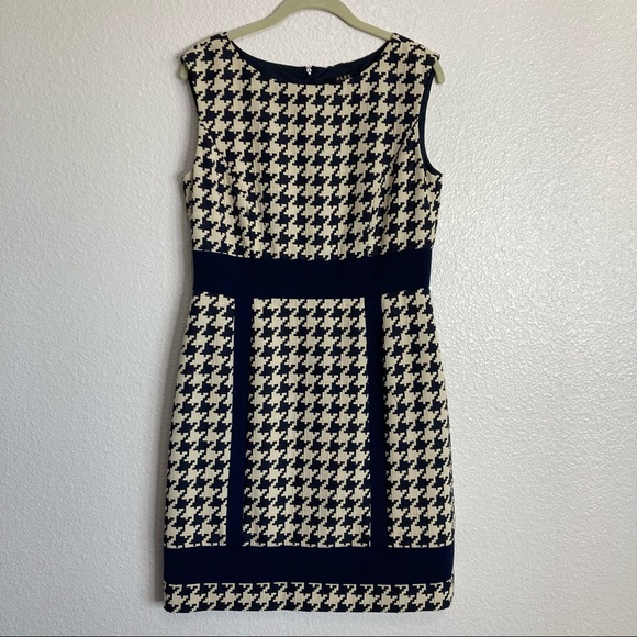 Alex Marie Houndstooth Career Dress 8 - Picture 2 of 9